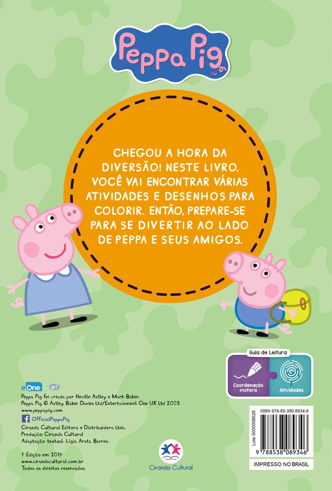 Peppa Pig - 365 Atividades e Desenhos para Colorir • Bia Mapas